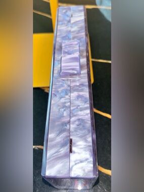 Pre owned Pearlescent Lavender Acrylic case